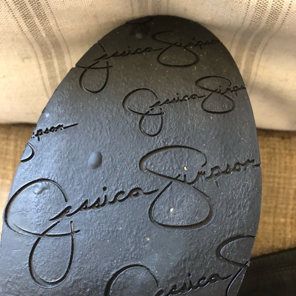 Jessica Simpson leather black boots - Picture 3 of 6